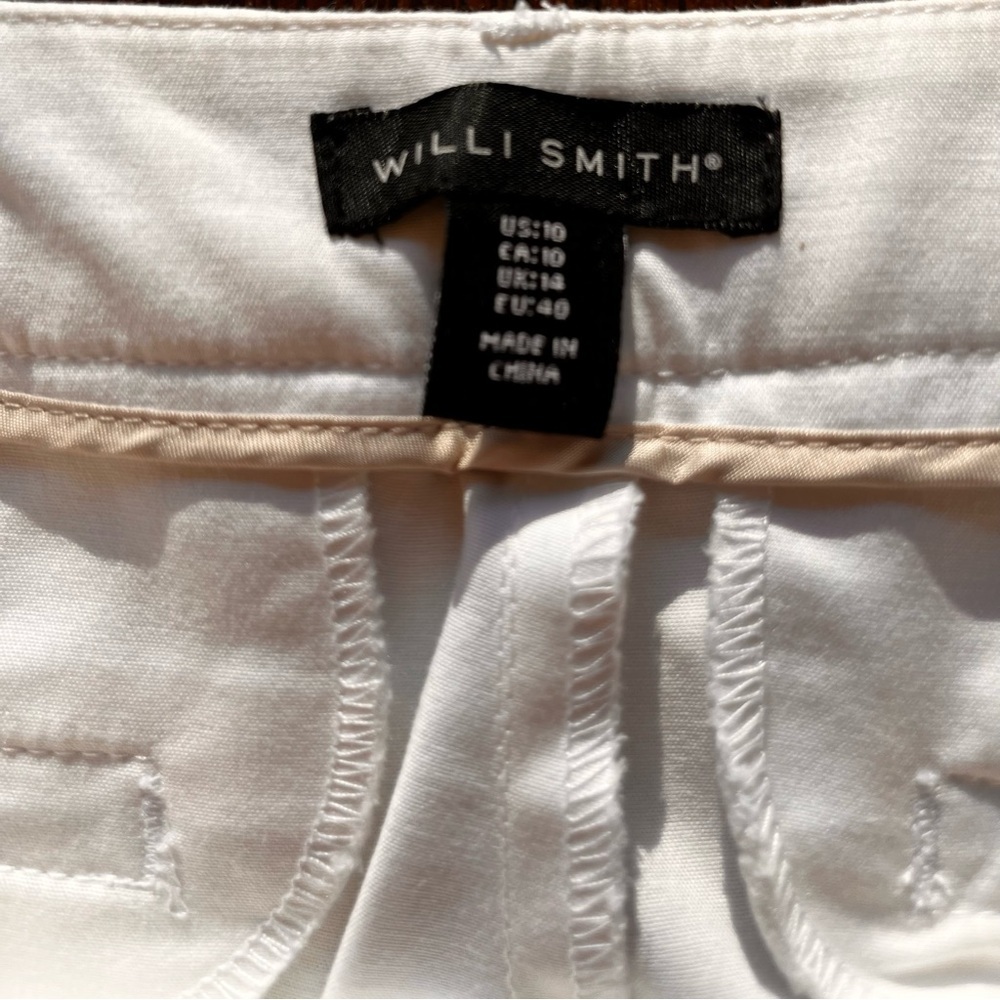 NWOT Willi Smith Ankle Dress Pant 27 inch inseam cotton spandex - Picture 4 of 7